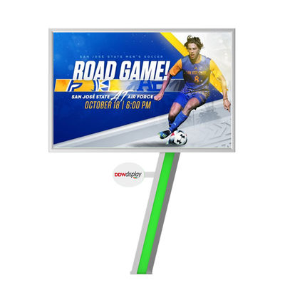 आसान स्थापना 8000nits IP65 P6 स्टील एलईडी बिलबोर्ड कीमत एलईडी डिस्प्ले आउटडोर