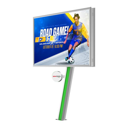 आसान स्थापना 8000nits IP65 P6 स्टील एलईडी बिलबोर्ड कीमत एलईडी डिस्प्ले आउटडोर