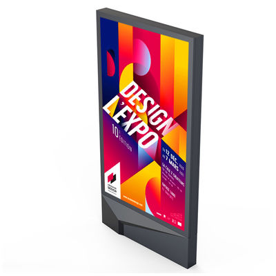 आसान स्थापना 3840Hz IP65 जलरोधक P4 P5 P6 P8 P10 10000nits आउटडोर एलईडी Mupi एलईडी डिजिटल साइनेज