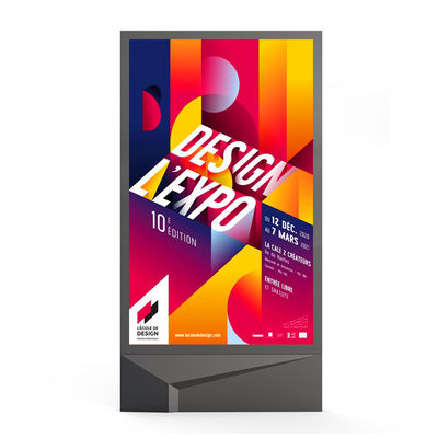 आसान स्थापना 3840Hz IP65 जलरोधक P4 P5 P6 P8 P10 10000nits आउटडोर एलईडी Mupi एलईडी डिजिटल साइनेज