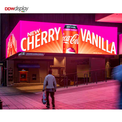 विज्ञापन एलईडी बोर्ड एलईडी स्क्रीन वाणिज्यिक विज्ञापन P6.67 आउटडोर एलईडी स्क्रीन पूर्ण रंग 8000cd/sqm 960*960mm