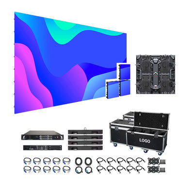 P3.91 स्टेज रेंटल एलईडी डिस्प्ले 50/60 हर्ट्ज फ्रेम परिवर्तन आवृत्ति और ge 800cd/m2 चमक के साथ