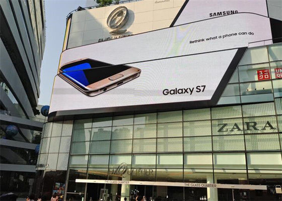 उच्च चमक P10 घुमावदार कैबिनेट डिजाइन के साथ घुमावदार एलईडी स्क्रीन स्क्रीन