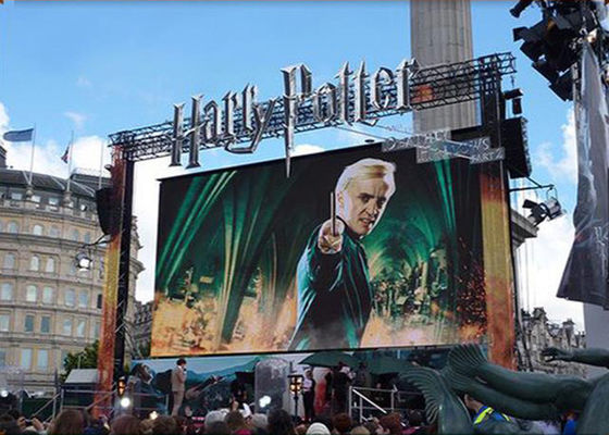 वाणिज्यिक विज्ञापन के लिए अल्ट्रा पतली SMD रेंटल एलईडी डिस्प्ले फुल कलर P12mm