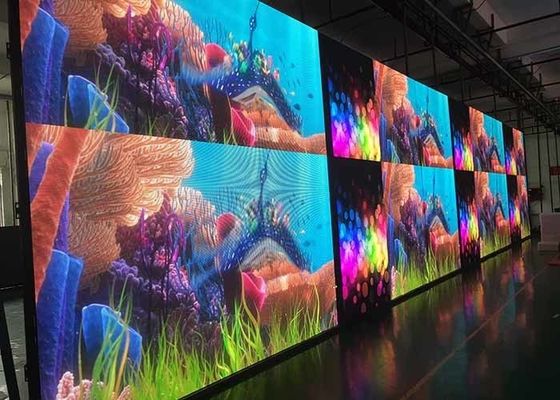 P5 इंडोर एलईडी वीडियो वॉल रेंटल एडजस्टेबल ब्राइटनेस फॉर इवेंट्स / थिएटर स्टेज