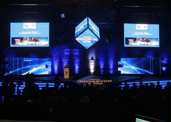 वाणिज्यिक केंद्र के लिए पूर्ण रंग स्टेज रेंटल एलईडी डिस्प्ले स्क्रीन P2.5 मिमी