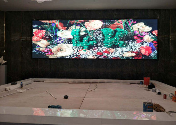 वॉल माउंटेड फ्रंट सर्विस एलईडी डिस्प्ले 10 एमएम पिक्सेल पिच IP65 एसएमडी 3528