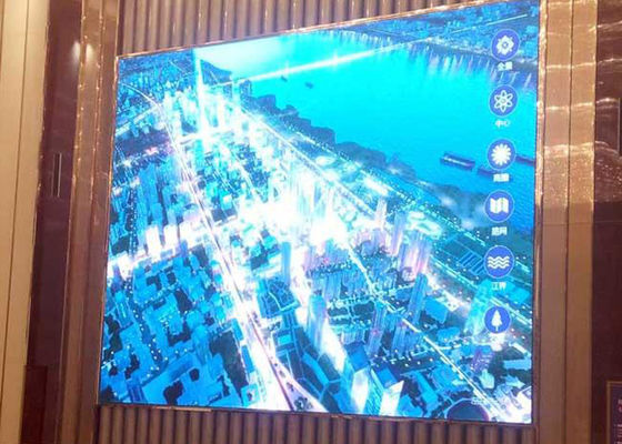 ऊर्जा की बचत सामने रखरखाव एलईडी स्क्रीन आसान संरचना तेजी से रखरखाव