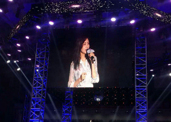 P4.8 इनडोर रेंटल बड़े एलईडी विज्ञापन स्क्रीन एलईडी वीडियो पैनल पूर्ण रंग