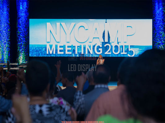 सार्वजनिक आयोजन SMD2020 840nits इंडोर रेंटल LED डिस्प्ले P3.91