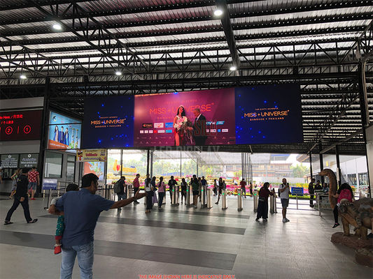 एल्यूमीनियम 1200nits P2.9 रेंटल एलईडी वीडियो पैनल SMD2020