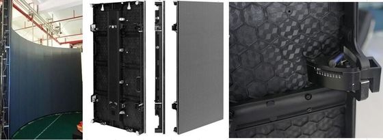 280W / M2 P3.91 1200nits रेंटल एलईडी डिस्प्ले 500 * 1000 मिमी