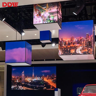 इंडोर कस्टम P2.5mm एलईडी मैजिक क्यूब, वीडियो स्क्रीन एलईडी क्यूब डिस्प्ले