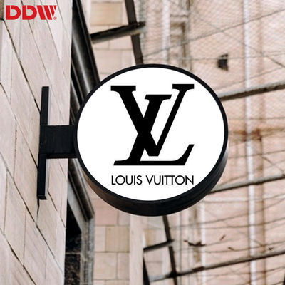 आउटडोर P4.68 राउंड एलईडी साइन, सर्कुलर एलईडी लोगो डिस्प्ले