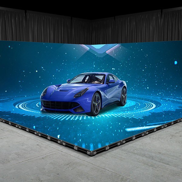 स्टूडियो अवास्तविक इंजन इमर्सिव स्टेज एचडी एलईडी डिस्प्ले P2.6 3D XR VR मूवी प्रोडक्शन